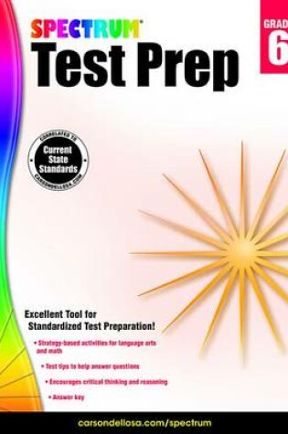 Cover of Spectrum Test Prep, Grade 6