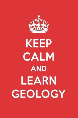 Book cover for Keep Calm and Learn Geology