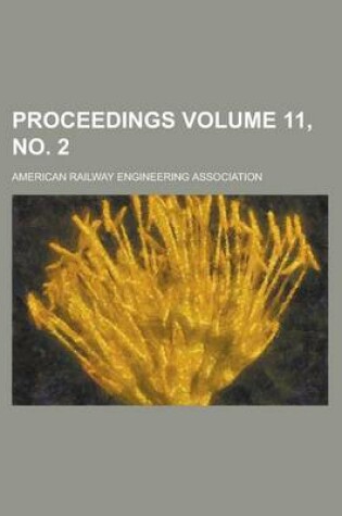Cover of Proceedings Volume 11, No. 2