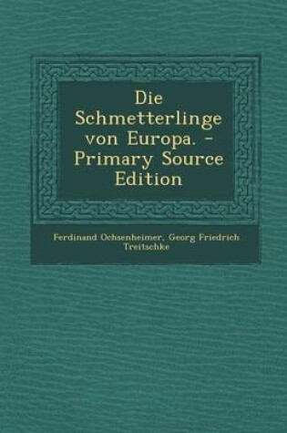 Cover of Die Schmetterlinge Von Europa.