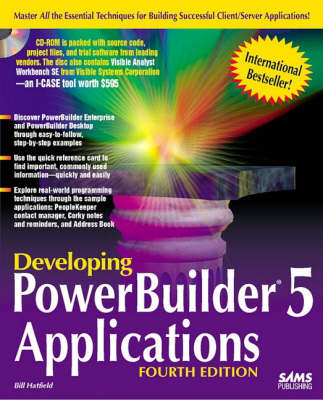 Book cover for Developing PowerBuilder 5 Applications, Fourth Edition