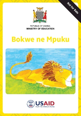 Book cover for The Lion and the Mouse PRP Kiikaonde version