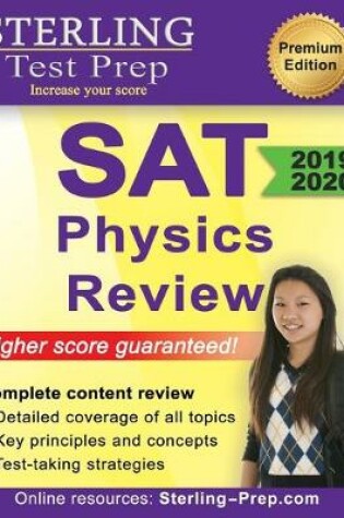 Cover of Sterling Test Prep SAT Physics Review