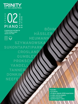 Book cover for Piano Exam Pieces & Exercises 21-23 Grade 2 Ext Ed