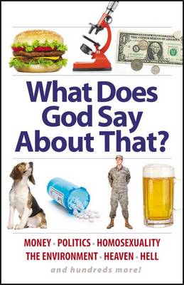 Book cover for What Does God Say About That?