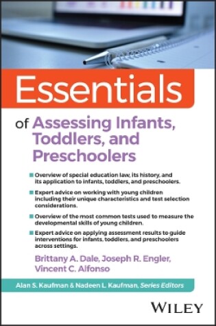 Cover of Essentials of Assessing Infants, Toddlers, and Pre-Schoolers