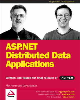 Cover of ASP.NET Distributed Data Applications