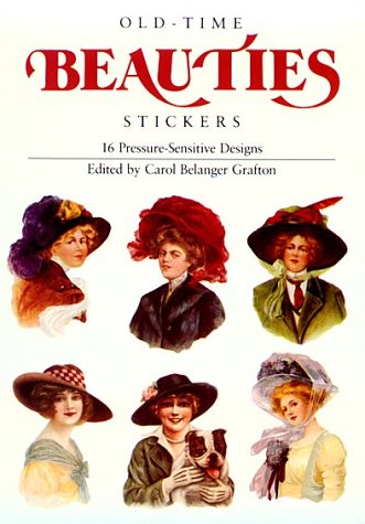 Book cover for Old-Time Beauties Stickers