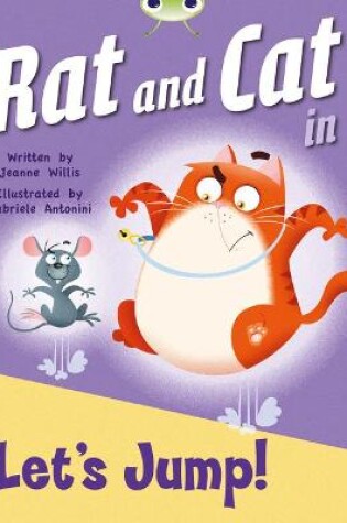 Cover of Bug Club Guided Fiction Reception Red C Rat and Cat in Let's Jump