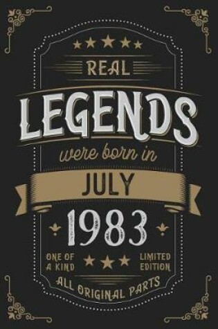 Cover of Real Legends were born in July 1983