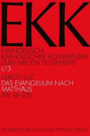 Cover of Das Evangelium Nach Matthaus (MT 18-25)