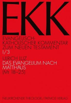 Cover of Das Evangelium Nach Matthaus (MT 18-25)