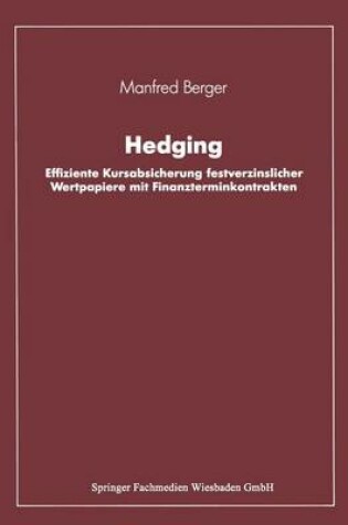 Cover of Hedging