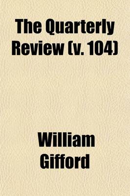 Book cover for The Quarterly Review (Volume 104)