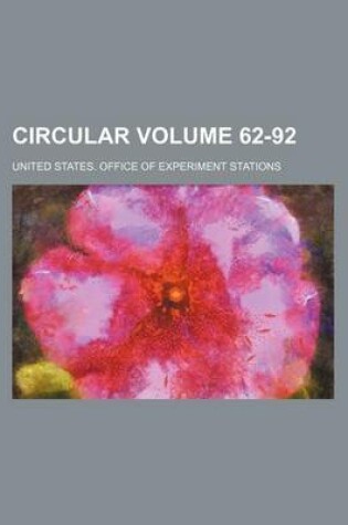 Cover of Circular Volume 62-92