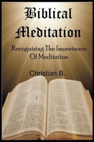 Cover of Biblical Meditation