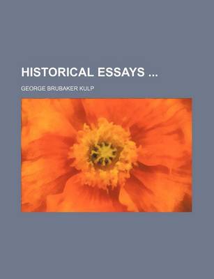 Book cover for Historical Essays