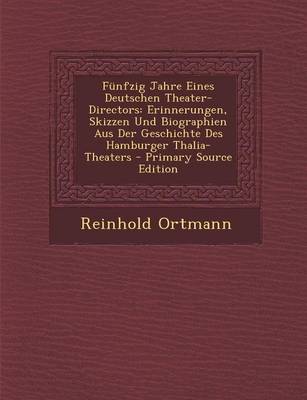 Book cover for Funfzig Jahre Eines Deutschen Theater-Directors