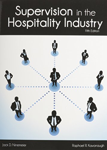 Book cover for Supervision in the Hospitality Industry