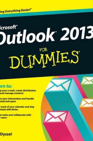 Cover of Outlook 2013 for Dummies