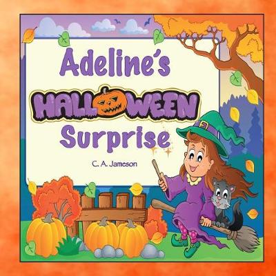 Book cover for Adeline's Halloween Surprise (Personalized Books for Children)