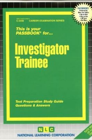 Cover of Investigator Trainee