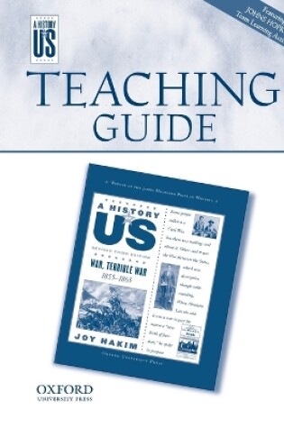 Cover of A History of US: War Terrible War Teaching Guide Book 6