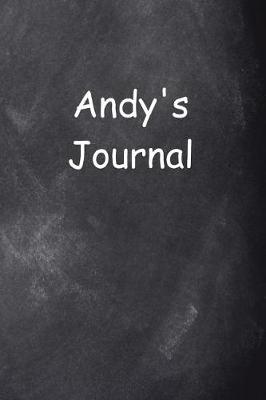 Cover of Andy Personalized Name Journal Custom Name Gift Idea Andy