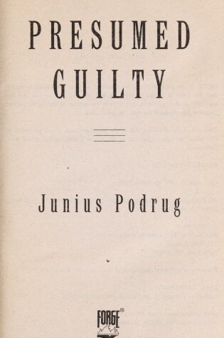 Cover of Presumed Guilty