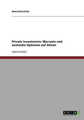 Book cover for Private Investments