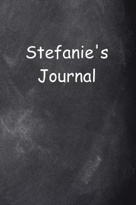 Cover of Stefanie Personalized Name Journal Custom Name Gift Idea Stefanie