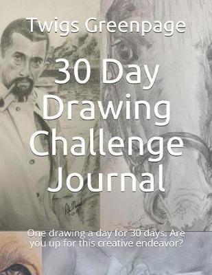 Book cover for 30 Day Drawing Challenge Journal