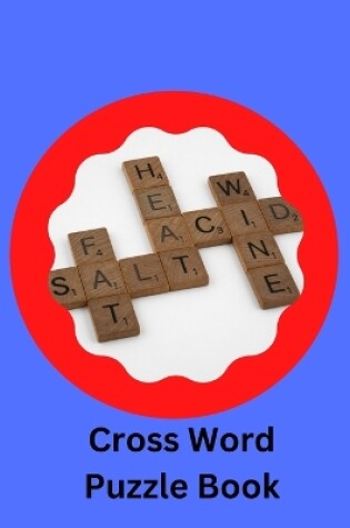 Cover of cross word puzzles adults