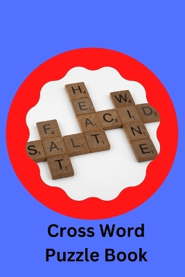 Book cover for cross word puzzles adults