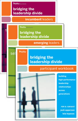 Book cover for Bridging the Leadership Divide Participant Workbook and Emerging Leaders Assessment Set