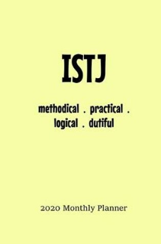 Cover of ISTJ Monthly Planner