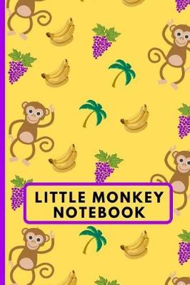 Book cover for Little Monkey Notebook