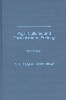 Book cover for Algal Cultures, 3rd Edition