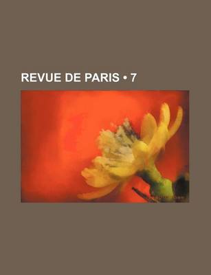 Book cover for Revue de Paris (7)