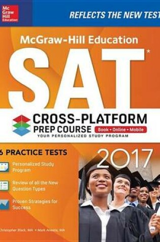 Cover of McGraw-Hill Education SAT 2017 Cross-Platform Prep Course