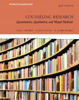 Book cover for Counseling Research