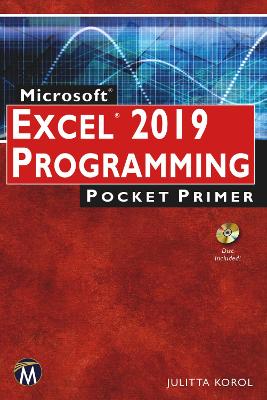 Cover of Microsoft Excel 2019 Programming Pocket Primer