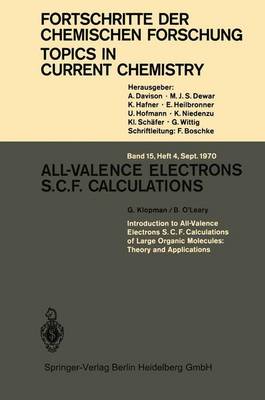 Book cover for All-Valence Electron S. C. F. Calculations