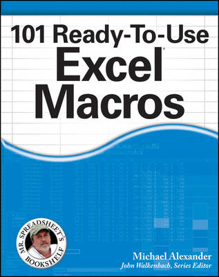 Book cover for 101 Ready-to-use Excel Macros