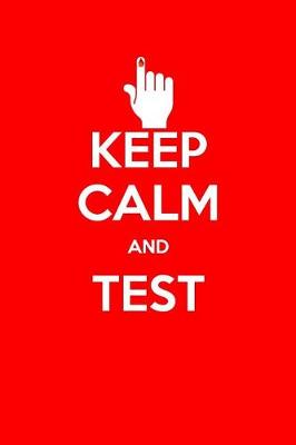 Book cover for Keep Calm and Test