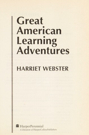 Cover of Great American Learning Adventures