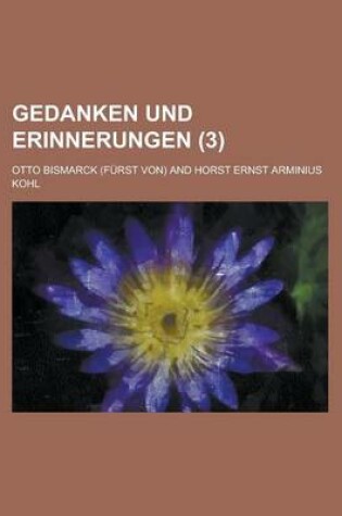 Cover of Gedanken Und Erinnerungen (3)