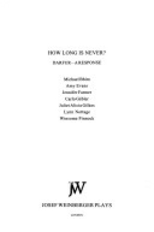 Cover of How Long is Never? Darfur - A Response