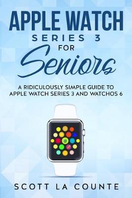 Book cover for Apple Watch Series 3 for Seniors