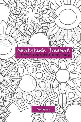 Book cover for Gratitude Journal Three Things Each Day